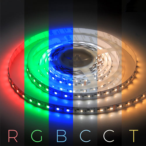 Rgb Cct Led Strip Light Color With Tuneable White Ecolocity Led