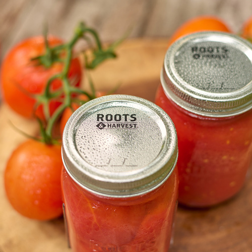 Regular Mouth Pint Canning Jars 12 Pack Roots Harvest