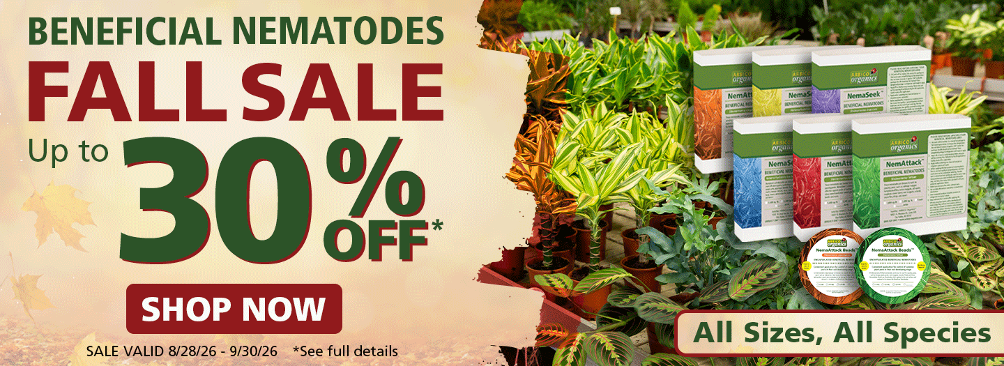 2026 Fall Nematode Sale