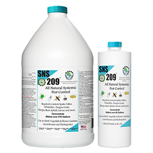 SNS 209™ Systemic Pest Control - Pouch Concentrate - Makes 5 Gallons