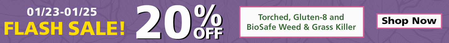 Weed Control Flash Sale