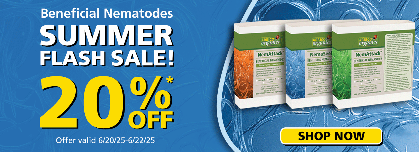 Beneficial Nematode Flash Sale
