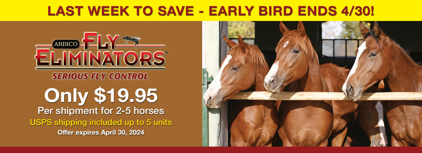 Fly Eliminators Early Bird Pricing Last Week to Save