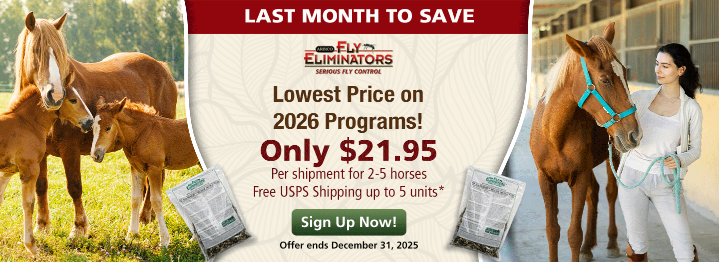 Fly Eliminators Last Month to Save