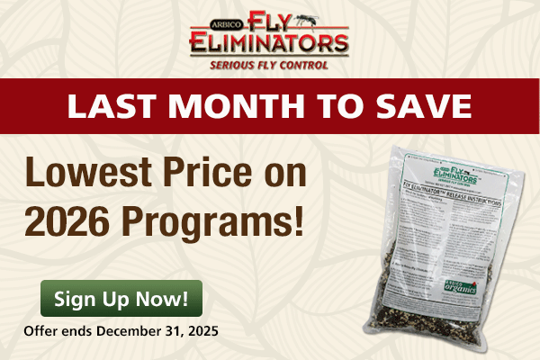 Fly Eliminators Last Month to Save