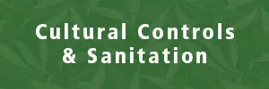 Cultural Controls & Sanitation