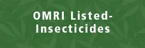 OMRI Listed Insecticides