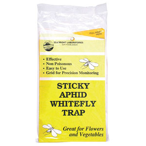 Aphid/Whitefly Yellow Sticky Traps - 5 Pack