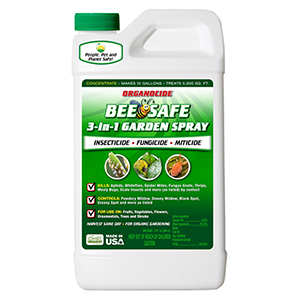Organocide® Bee Safe 3-in-1 Garden Spray - 16 oz Concentrate