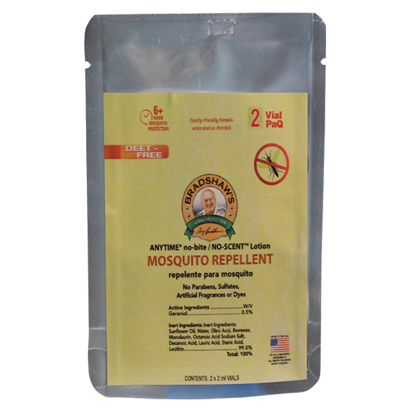 Bradshaw's 4 Ring Protection No Bite/No Scent™ Mosquito Repellent