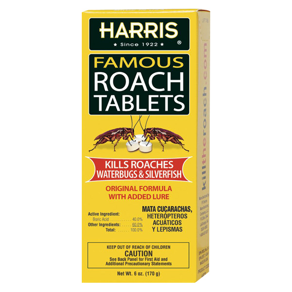 Harris Famous Roach Tablets - 6 oz