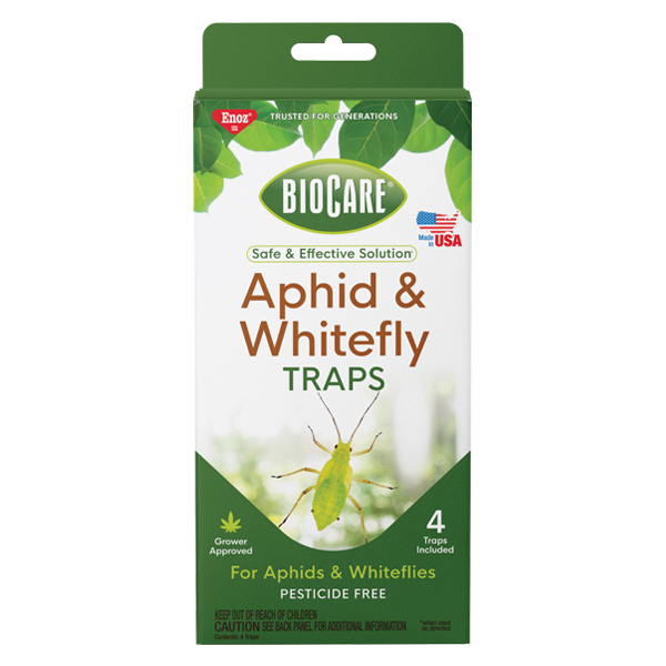 Enoz® BioCare® Aphid & Whitefly Traps - 4 Pk