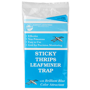 Thrips/Leafminer Blue Sticky Traps - 5 Pack