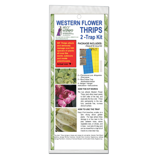 Pest Wizard Western Flower Thrips Trap Kit