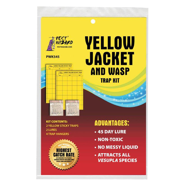 Yellow Jacket & Wasp Trap Kit - 2 Traps/Lures