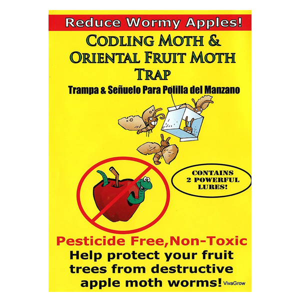 Codling Moth & Oriental Fruit Moth Trap - 2 Traps/Lures