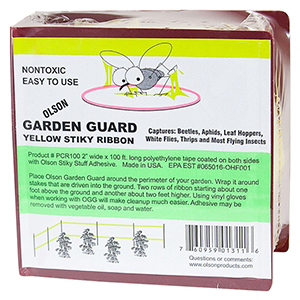 Olson Garden Guard Yellow Stiky Ribbon