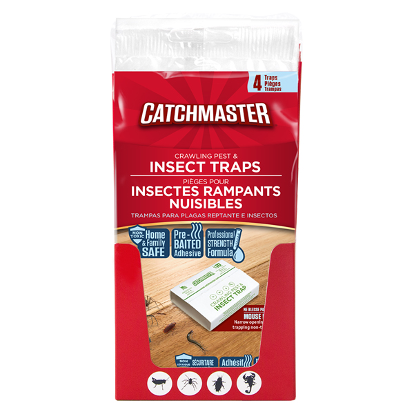 Catchmaster® Crawling Pest & Insect Traps - 4 pk