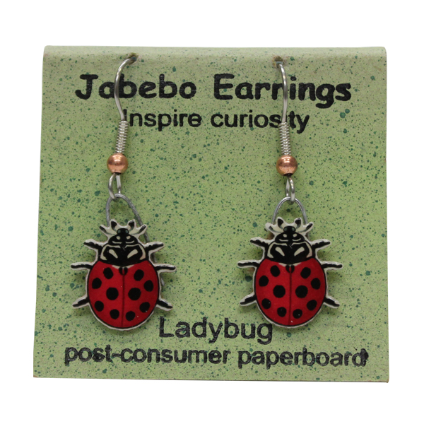 Ladybug Jabebo Earrings