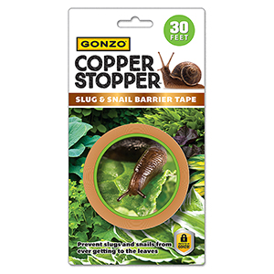 Gonzo® Copper Stopper™ Slug & Snail Barrier Tape