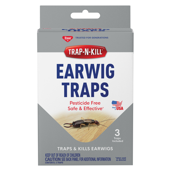 Enoz® Trap-N-Kill® Earwig Traps - 3 Pk