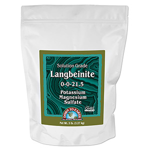 DTE™ Solution Grade Langbeinite, 0-0-21.5