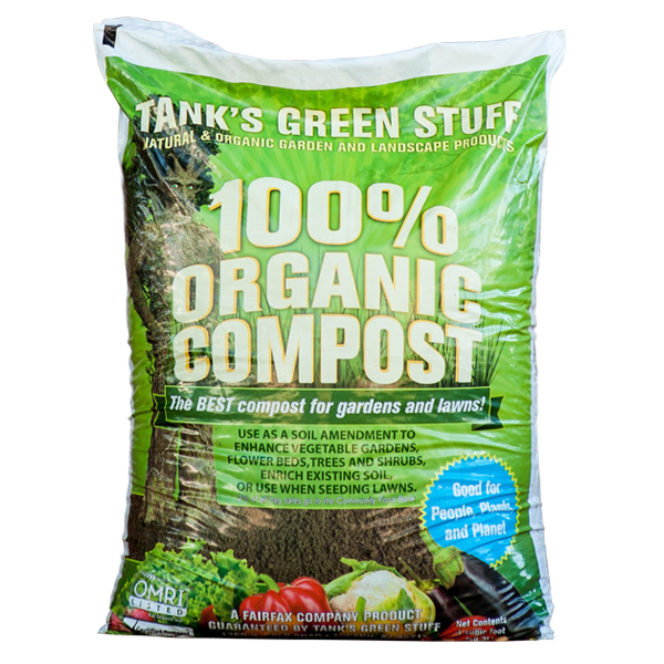 Tank's 100% Organic Compost - 1 Cubic Foot