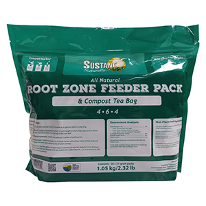 Suståne Root Zone Feeder Pack & Compost Tea Bag, 4-6-4