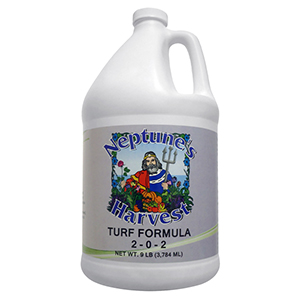 Neptune's Harvest Turf Formula Fertilizer, 2-0-2 - 1 Gallon