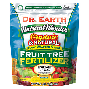 Dr. Earth® Natural Wonder® Fruit Tree Fertilizer, 5-5-2