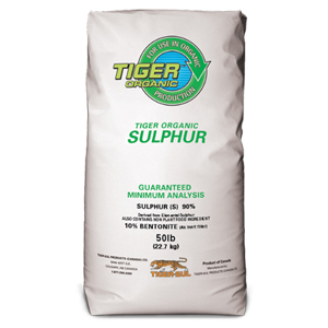 TIGER 90CR® Organic Sulphur, 0-0-0-90 - 50 lb bag