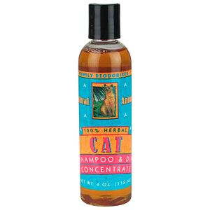 Natural Animal® Herbal Shampoo and Dip Concentrate Cats