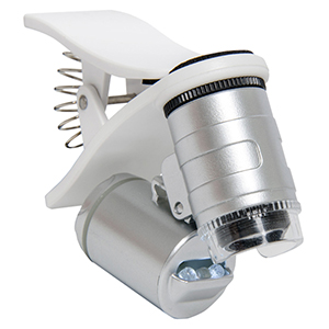 Active Eye 60X Clip-On Phone Microscope