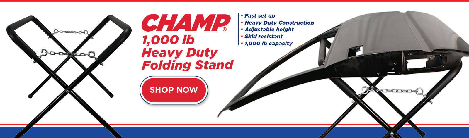 CHAMP Heavy Duty Folding Stand