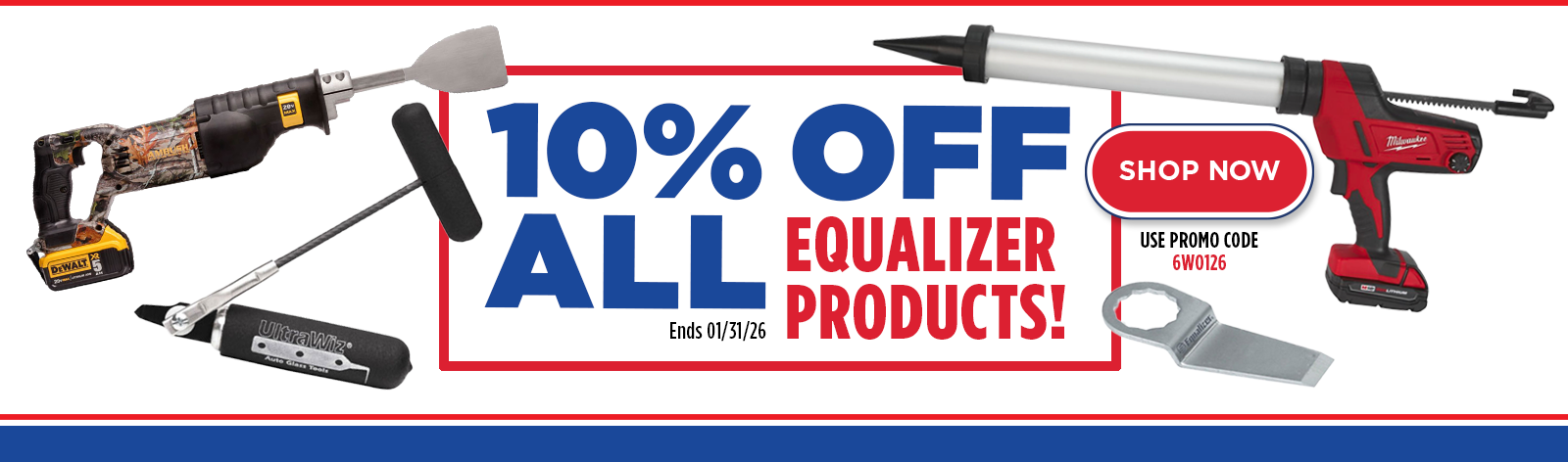 10% OFF All Equalizer Products!