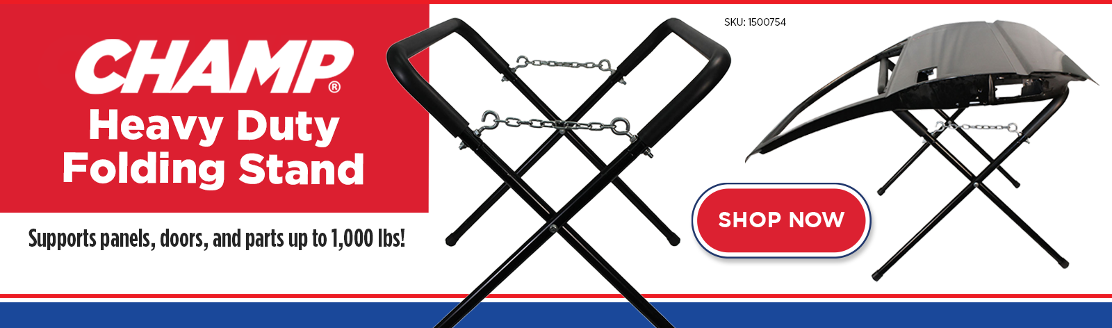 CHAMP Heavy Duty Folding Stand