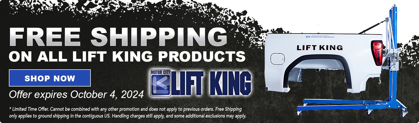 Free Shipping on Lift King Products