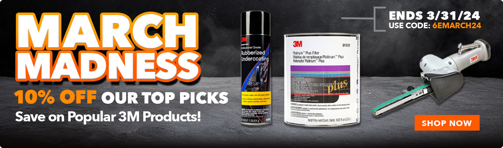 March Madness 10% Off 3M Products