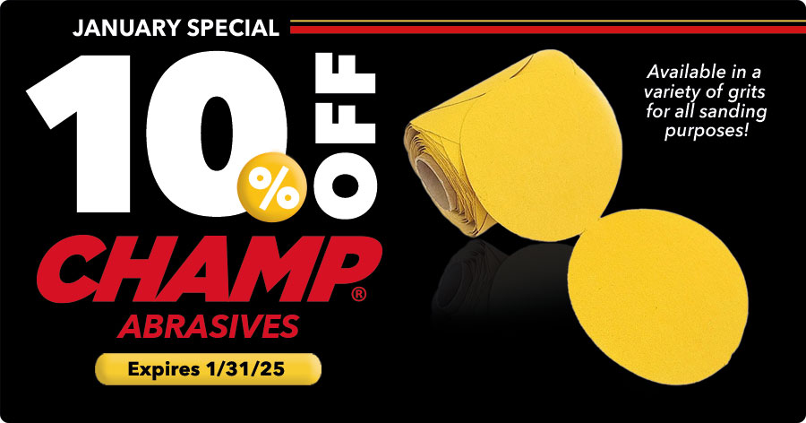 10% CHAMP Abrasives