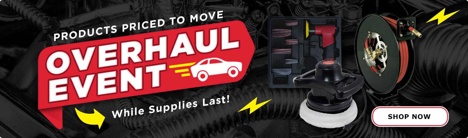 Overhaul Event! Clearance Pricing While Supplies Last