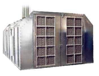 Galvanized Paint Booth