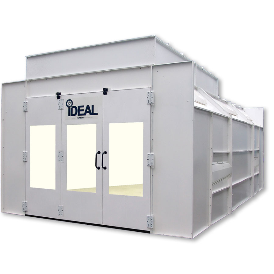 iDEAL Semi Down Draft Paint Spray Booth 3 phase 230 Volt 