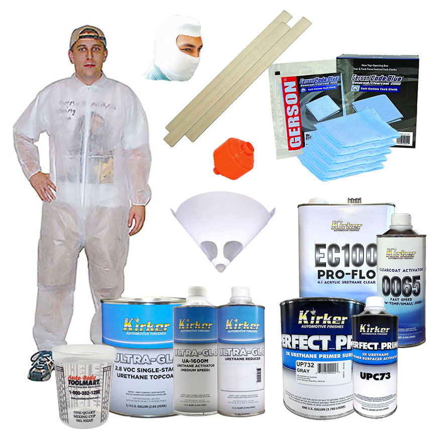 Kirker Paint Urethane/Clearcoat Kit #4