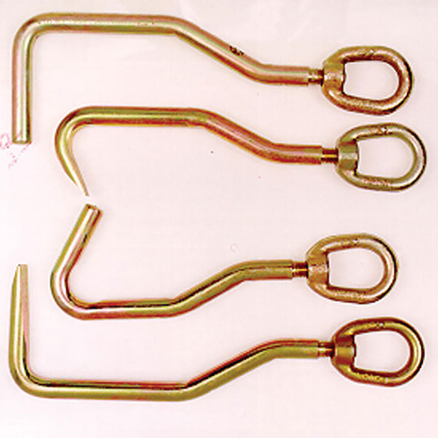 Keysco Set of 4 Sheet Metal Hooks