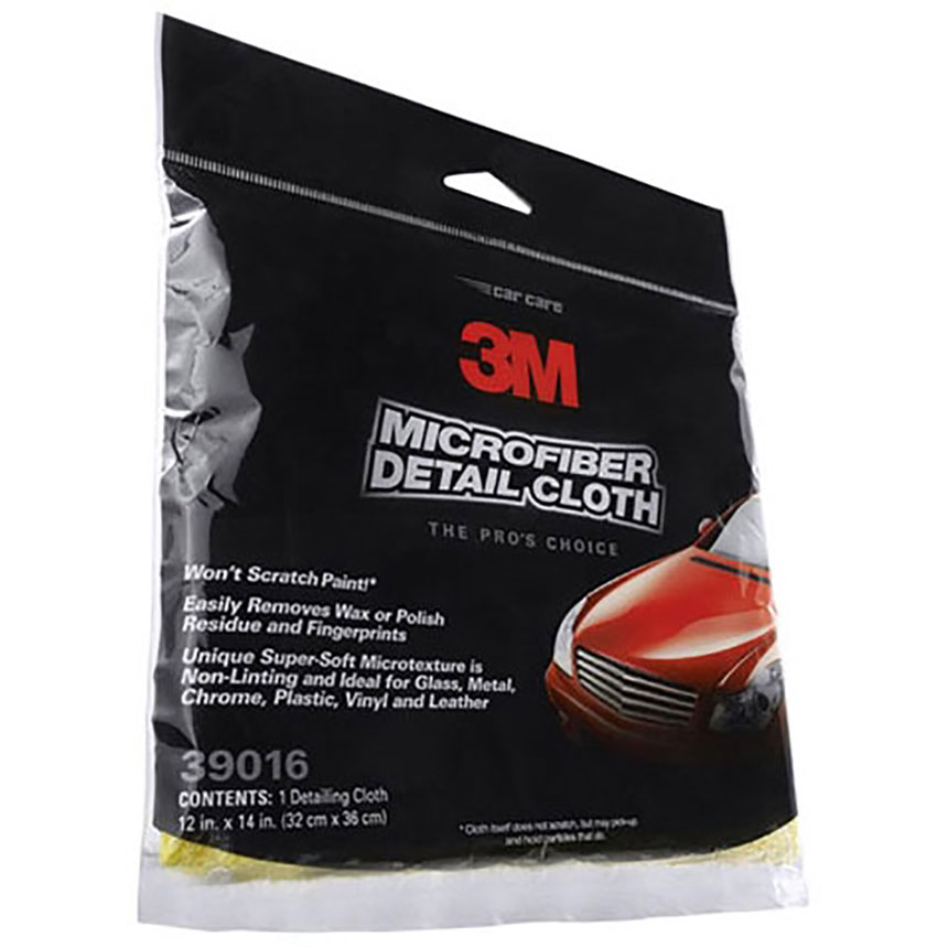 3M Microfiber Detail Cloth - 39016