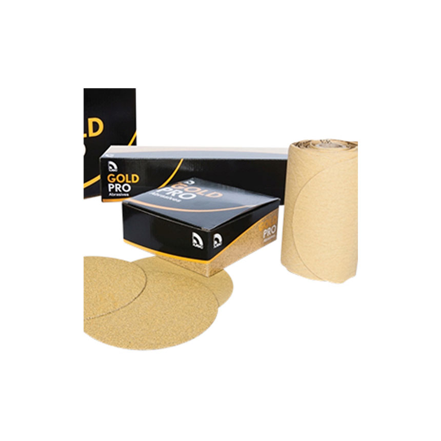 USC 6 Gold Pro Velcro Discs 1000 Grit - 82420, Abrasive Discs: Auto ...