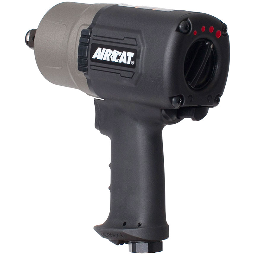 AIRCAT 3/4" Composite Super Duty Impact Wrench: Twin Hammer - 1770-XL