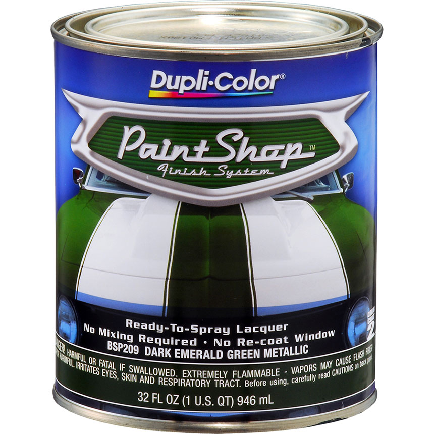 Dupli-Color Paint Shop Finishing System Dark Emerald Green Metallic Paint - BSP209