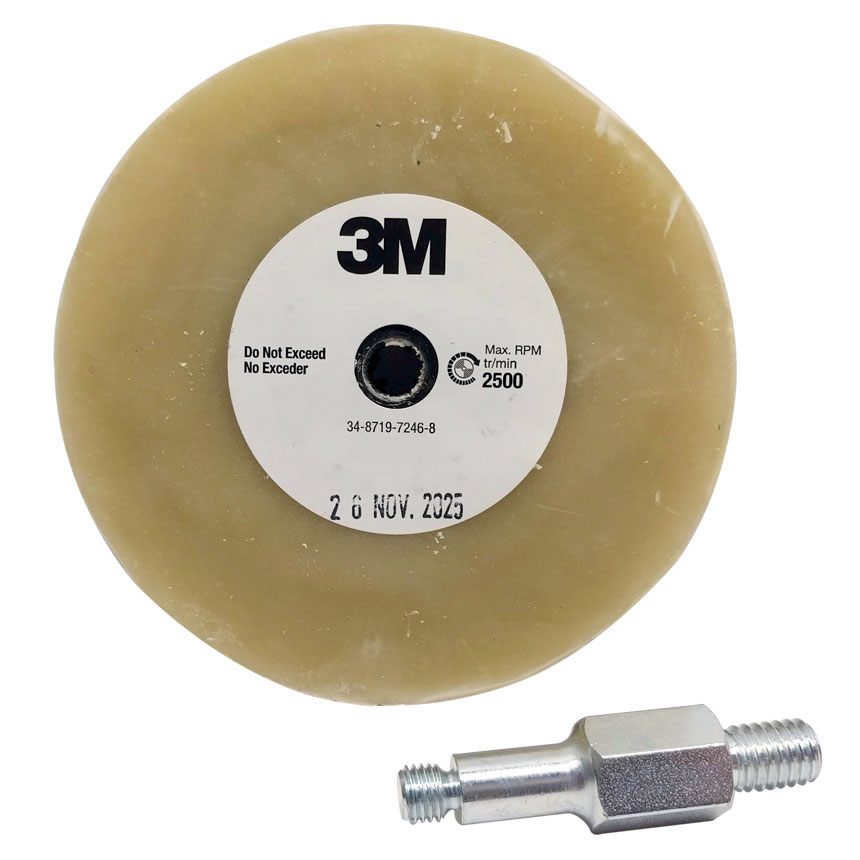 3M 4" Adhesive Eraser Wheel - 03612