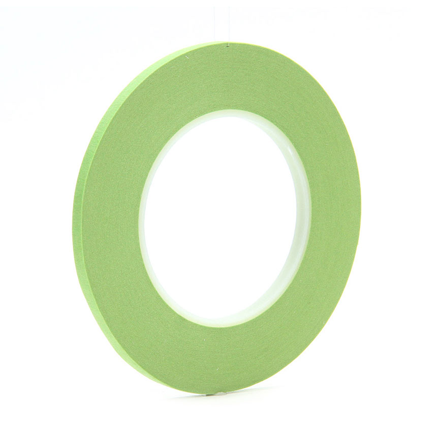 3M Scotch Performance Green Masking Tape 233+, 3 mm x 55 m - 26343